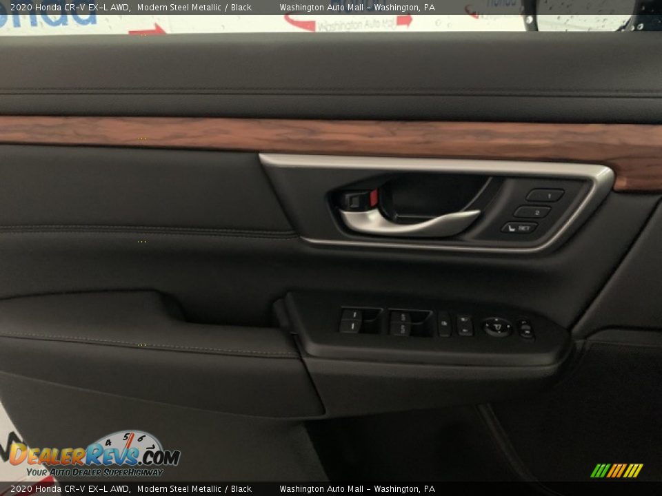 2020 Honda CR-V EX-L AWD Modern Steel Metallic / Black Photo #9