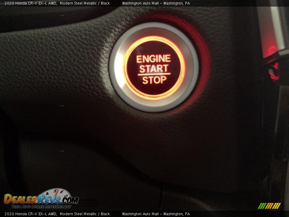 2020 Honda CR-V EX-L AWD Modern Steel Metallic / Black Photo #12