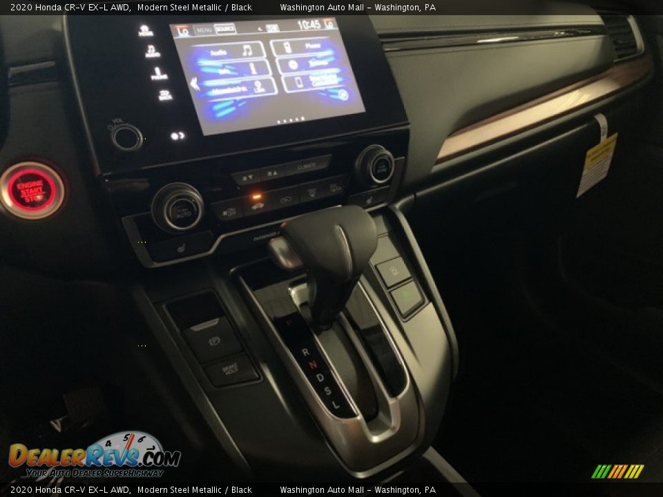 2020 Honda CR-V EX-L AWD Modern Steel Metallic / Black Photo #13