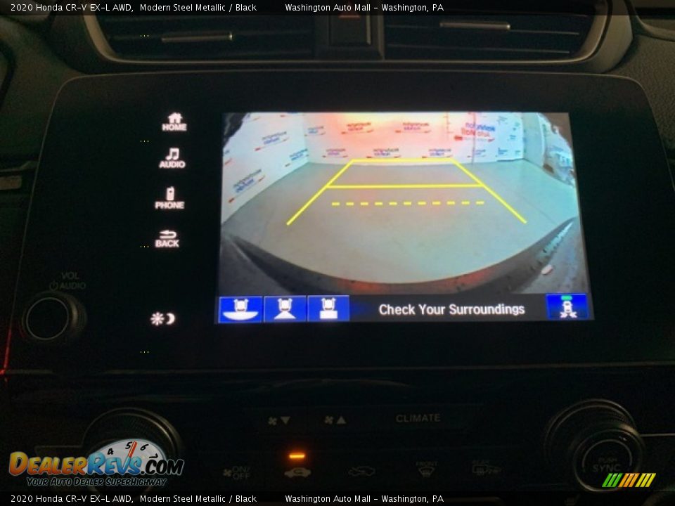 2020 Honda CR-V EX-L AWD Modern Steel Metallic / Black Photo #15