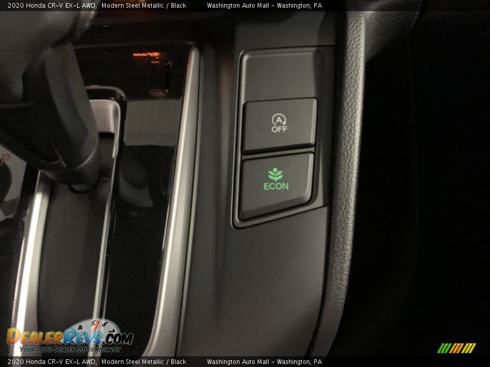 2020 Honda CR-V EX-L AWD Modern Steel Metallic / Black Photo #18