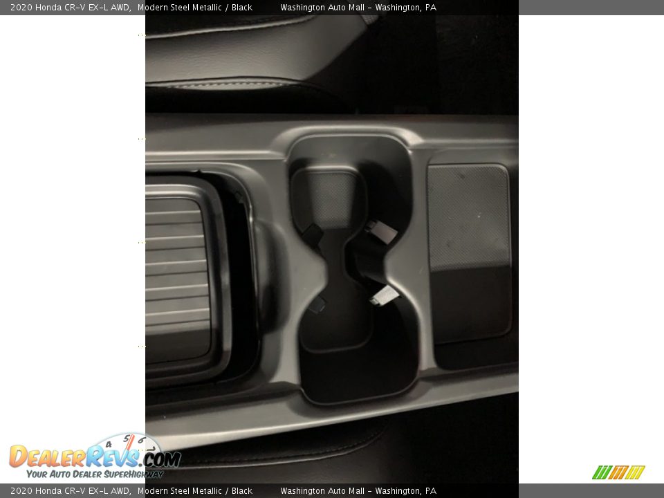 2020 Honda CR-V EX-L AWD Modern Steel Metallic / Black Photo #20
