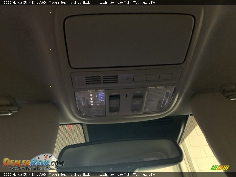 2020 Honda CR-V EX-L AWD Modern Steel Metallic / Black Photo #22