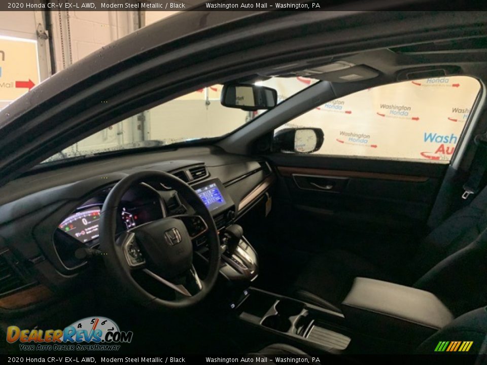 2020 Honda CR-V EX-L AWD Modern Steel Metallic / Black Photo #24
