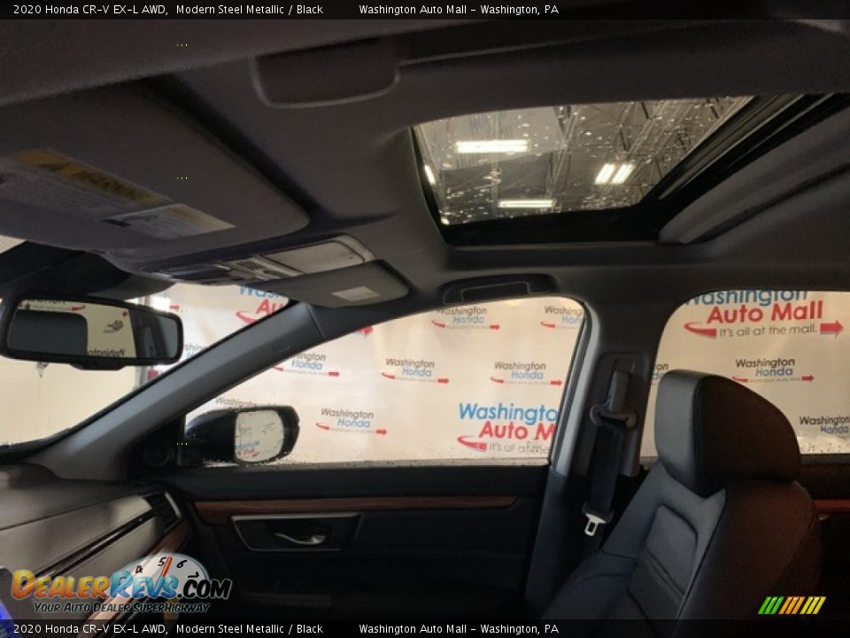 2020 Honda CR-V EX-L AWD Modern Steel Metallic / Black Photo #26