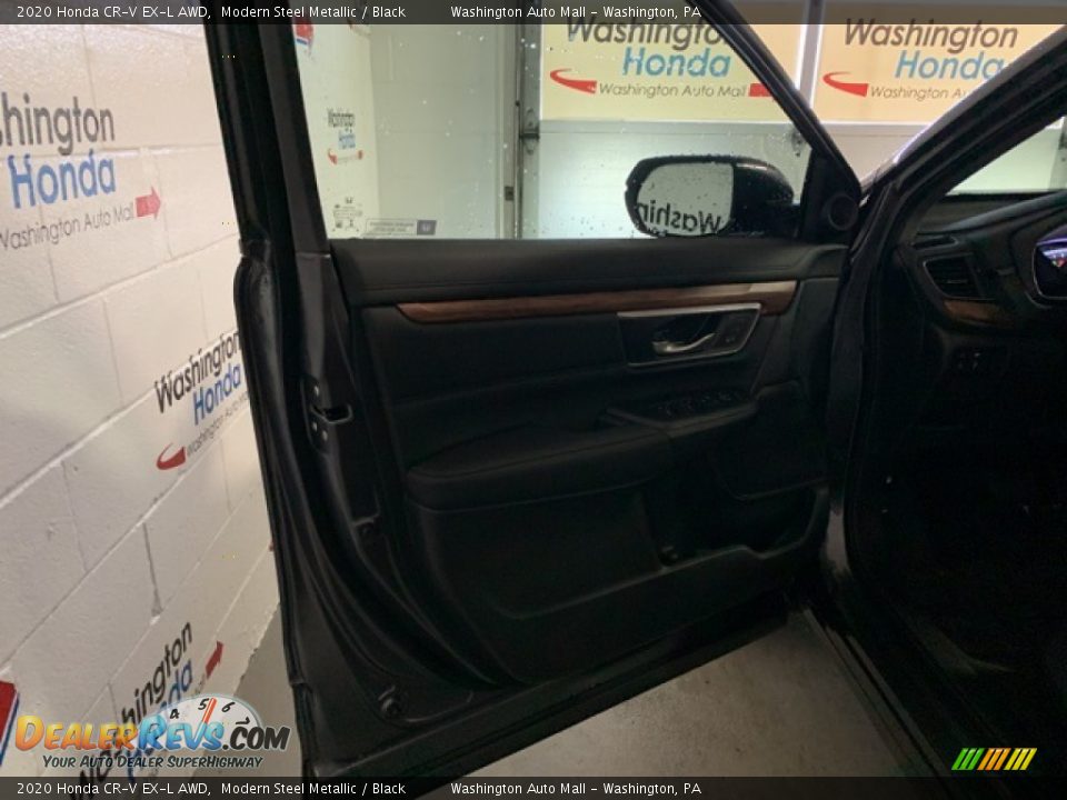 2020 Honda CR-V EX-L AWD Modern Steel Metallic / Black Photo #28
