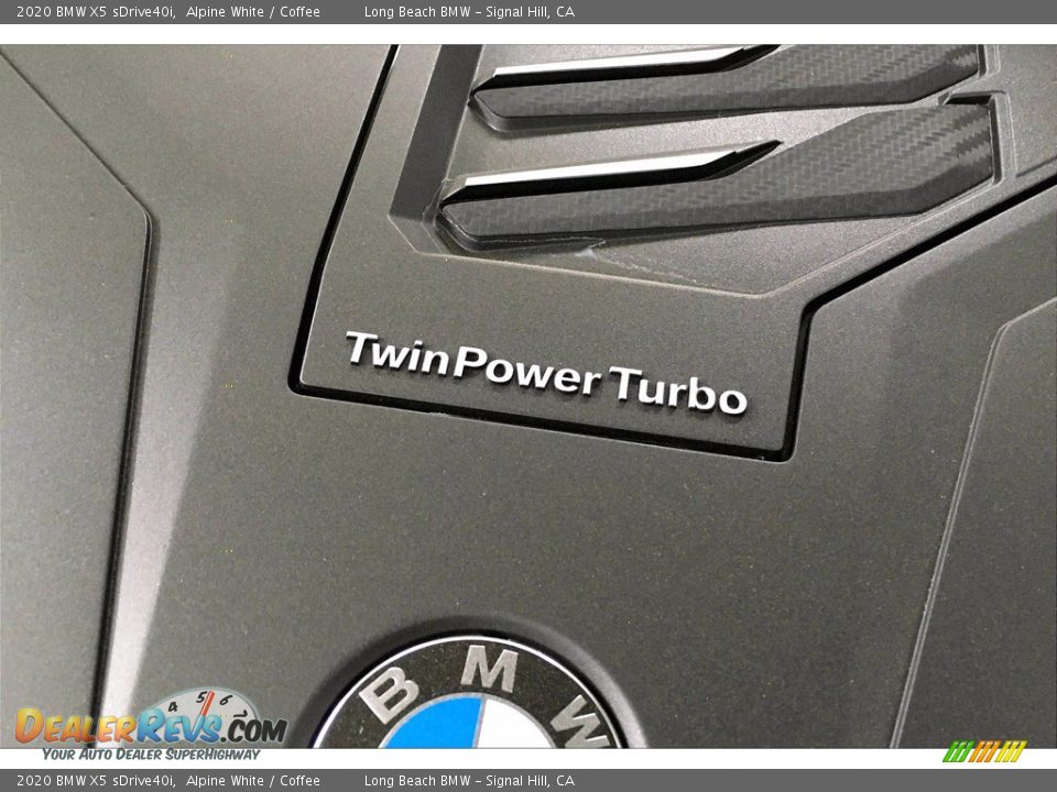 2020 BMW X5 sDrive40i Alpine White / Coffee Photo #11