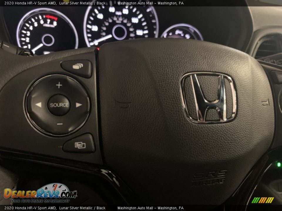2020 Honda HR-V Sport AWD Lunar Silver Metallic / Black Photo #6