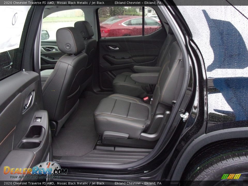 2020 Chevrolet Traverse RS AWD Mosaic Black Metallic / Jet Black Photo #12