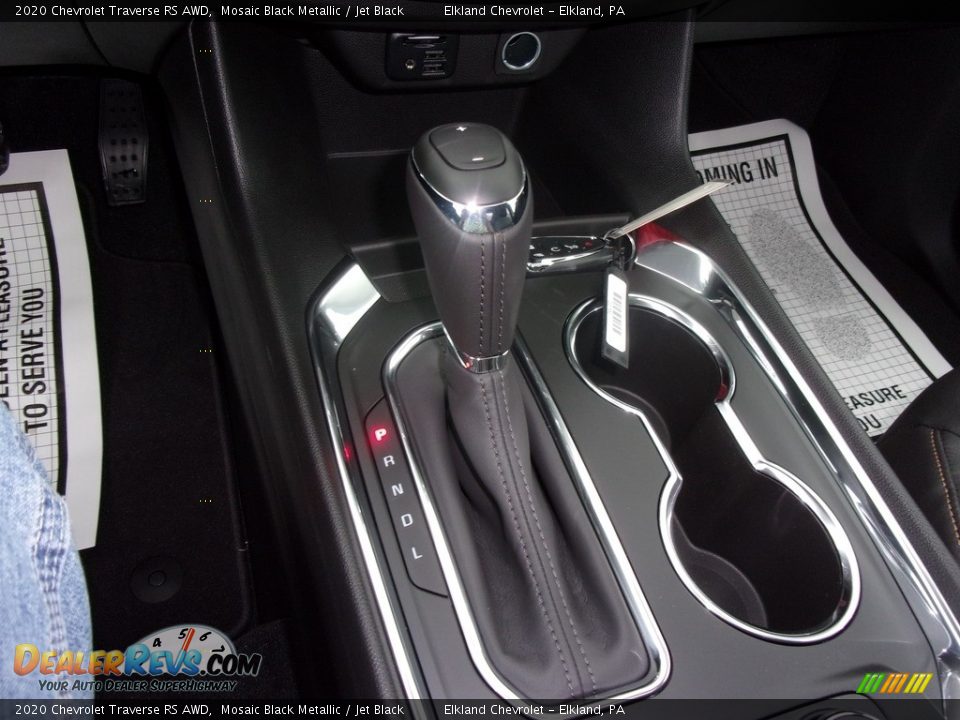 2020 Chevrolet Traverse RS AWD Mosaic Black Metallic / Jet Black Photo #23