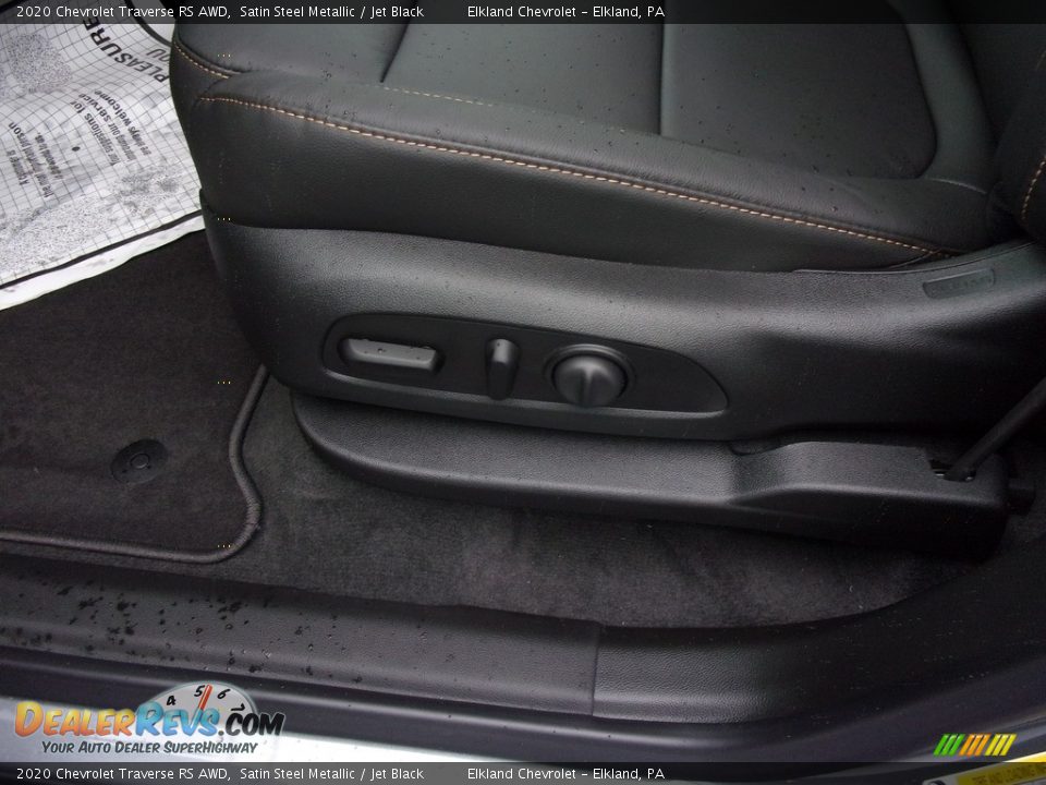 2020 Chevrolet Traverse RS AWD Satin Steel Metallic / Jet Black Photo #12