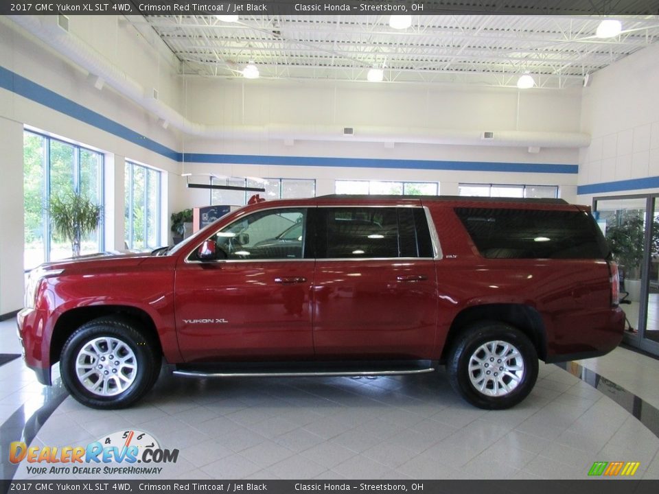 2017 GMC Yukon XL SLT 4WD Crimson Red Tintcoat / Jet Black Photo #2