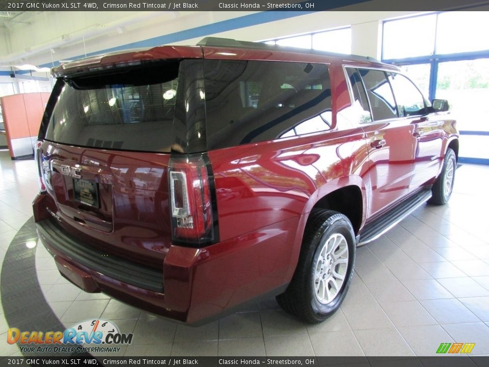 2017 GMC Yukon XL SLT 4WD Crimson Red Tintcoat / Jet Black Photo #4