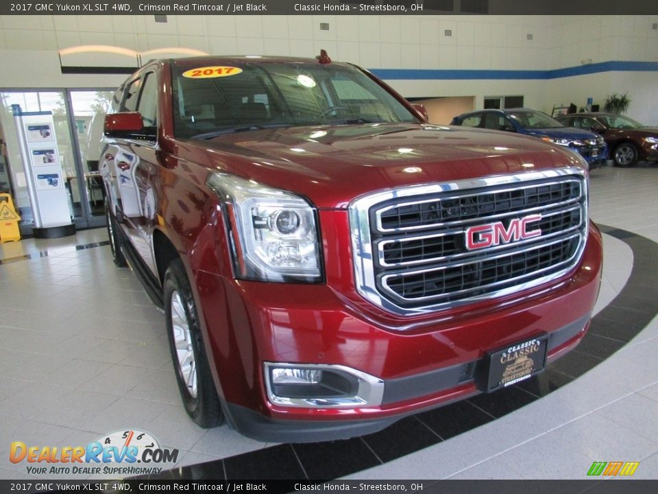 2017 GMC Yukon XL SLT 4WD Crimson Red Tintcoat / Jet Black Photo #6
