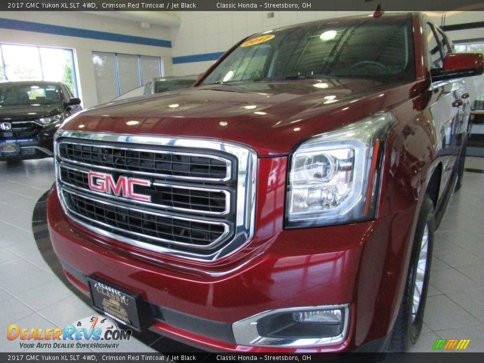 2017 GMC Yukon XL SLT 4WD Crimson Red Tintcoat / Jet Black Photo #7