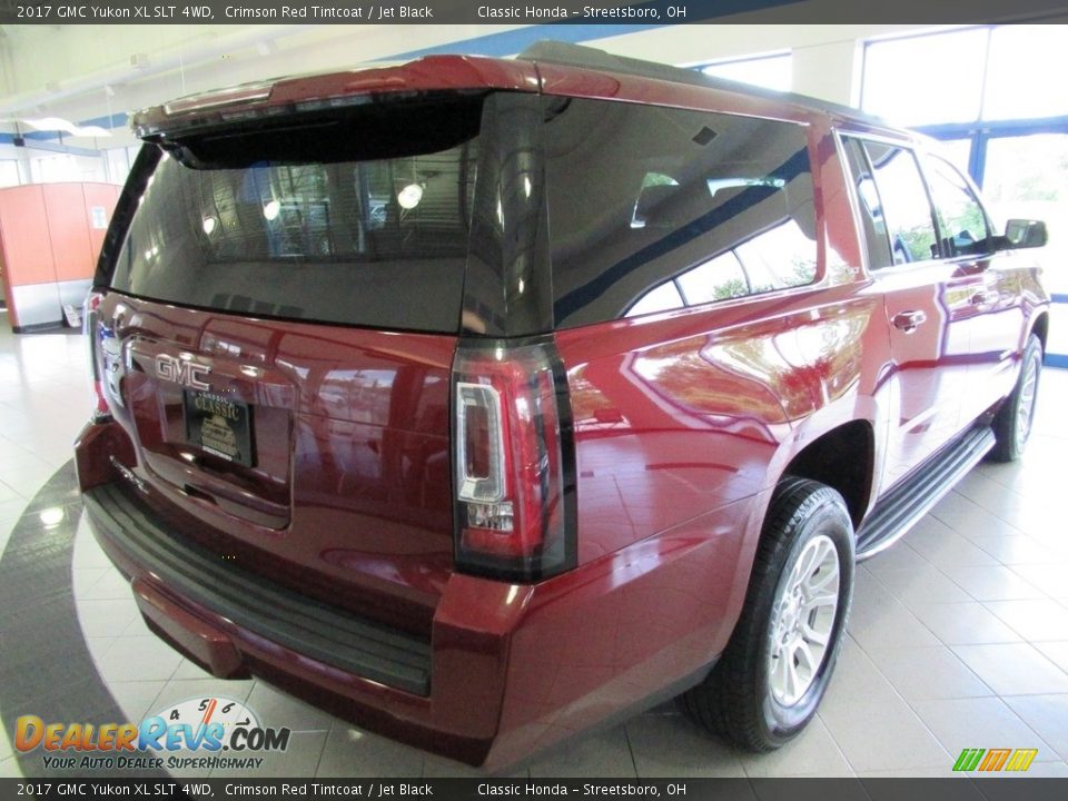 2017 GMC Yukon XL SLT 4WD Crimson Red Tintcoat / Jet Black Photo #10
