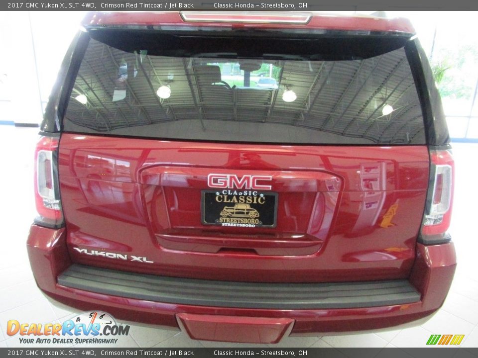 2017 GMC Yukon XL SLT 4WD Crimson Red Tintcoat / Jet Black Photo #14