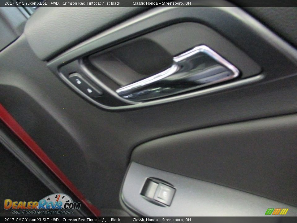 2017 GMC Yukon XL SLT 4WD Crimson Red Tintcoat / Jet Black Photo #24