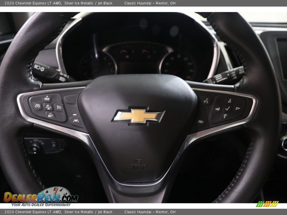 2020 Chevrolet Equinox LT AWD Silver Ice Metallic / Jet Black Photo #9