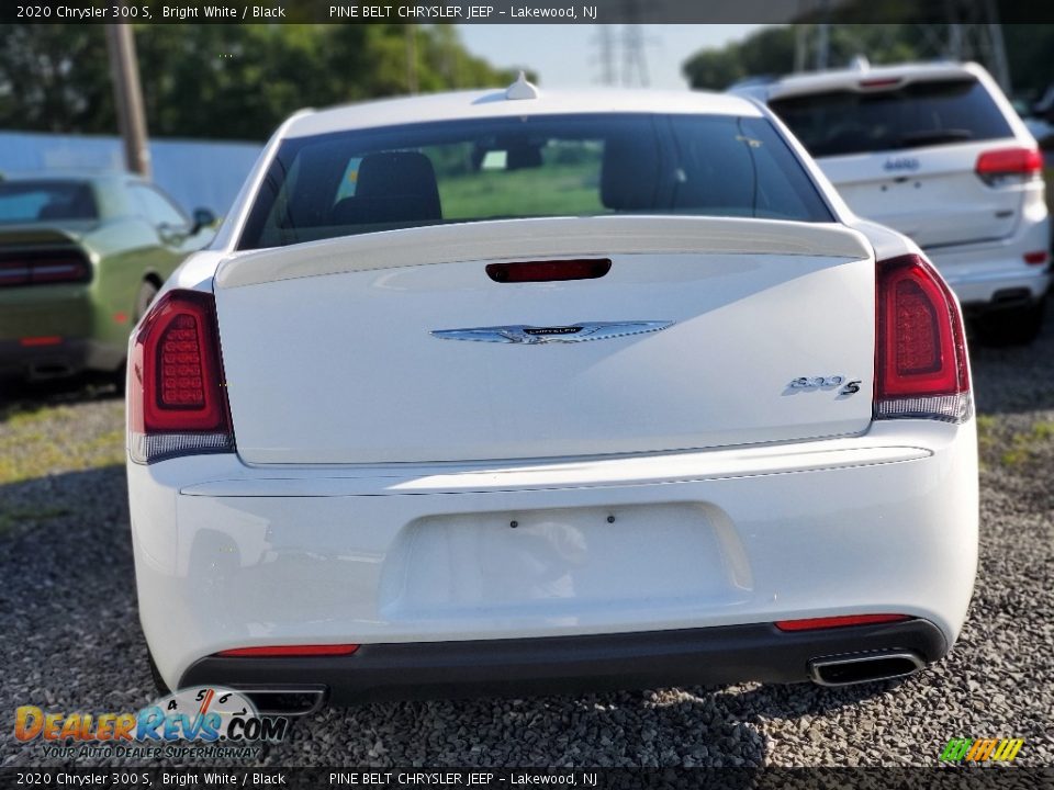 2020 Chrysler 300 S Bright White / Black Photo #3