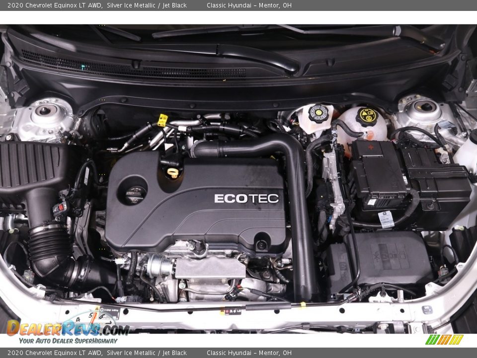 2020 Chevrolet Equinox LT AWD Silver Ice Metallic / Jet Black Photo #21