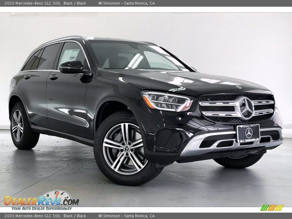 2020 Mercedes-Benz GLC 300 Black / Black Photo #12