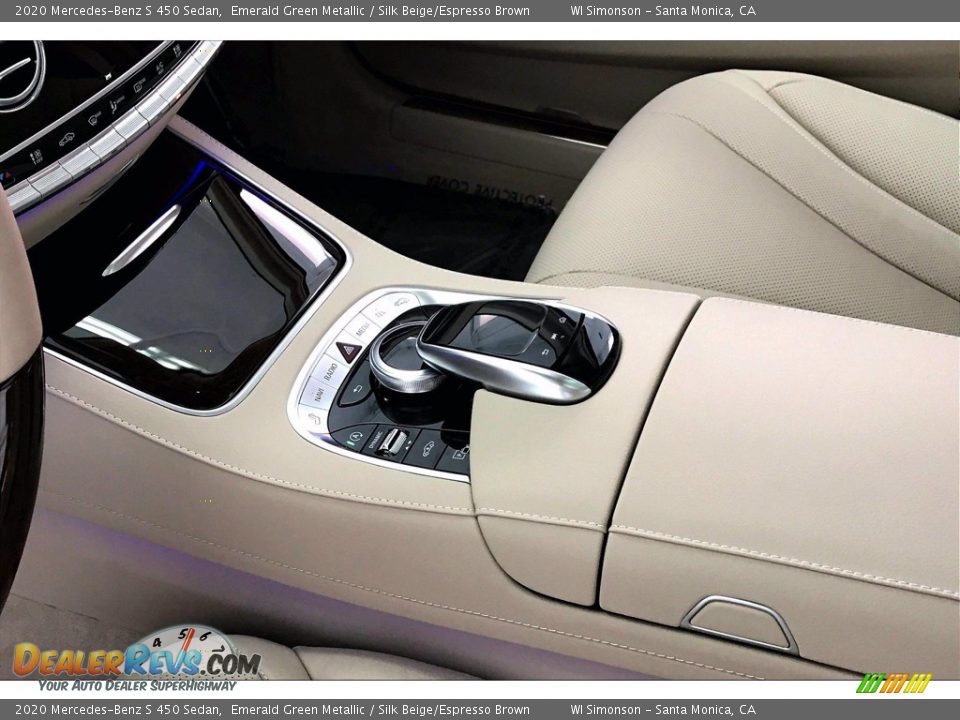 2020 Mercedes-Benz S 450 Sedan Emerald Green Metallic / Silk Beige/Espresso Brown Photo #7