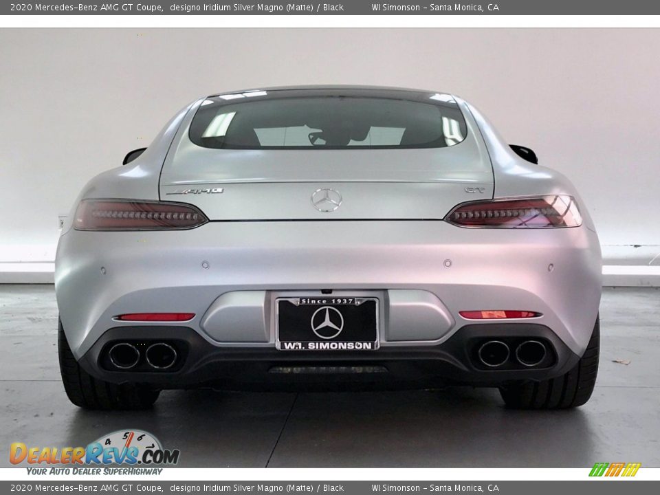 2020 Mercedes-Benz AMG GT Coupe designo Iridium Silver Magno (Matte) / Black Photo #3