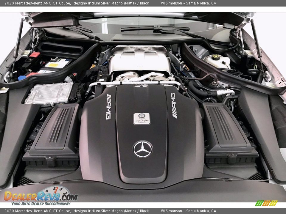 2020 Mercedes-Benz AMG GT Coupe 4.0 Liter Twin-Turbocharged DOHC 32-Valve VVT V8 Engine Photo #8
