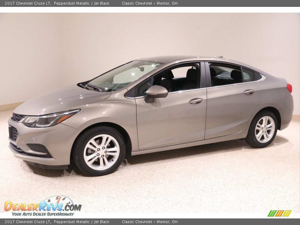 2017 Chevrolet Cruze LT Pepperdust Metallic / Jet Black Photo #3