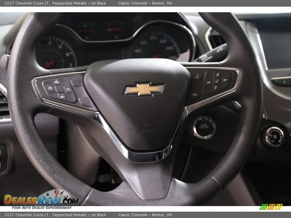 2017 Chevrolet Cruze LT Pepperdust Metallic / Jet Black Photo #7