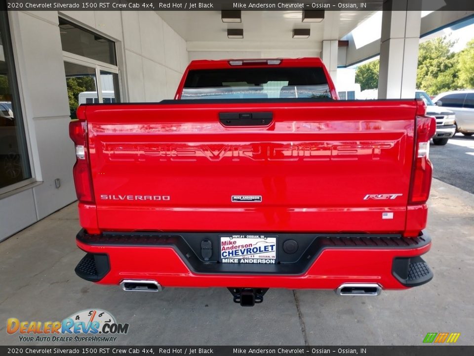 2020 Chevrolet Silverado 1500 RST Crew Cab 4x4 Red Hot / Jet Black Photo #5