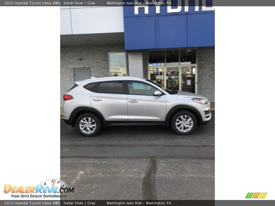 2020 Hyundai Tucson Value AWD Stellar Silver / Gray Photo #2