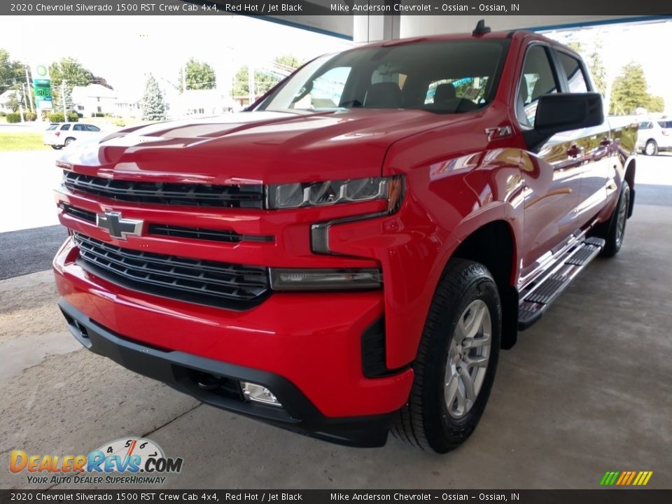 2020 Chevrolet Silverado 1500 RST Crew Cab 4x4 Red Hot / Jet Black Photo #8