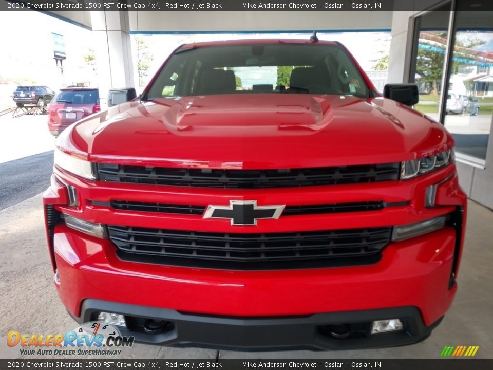 2020 Chevrolet Silverado 1500 RST Crew Cab 4x4 Red Hot / Jet Black Photo #9