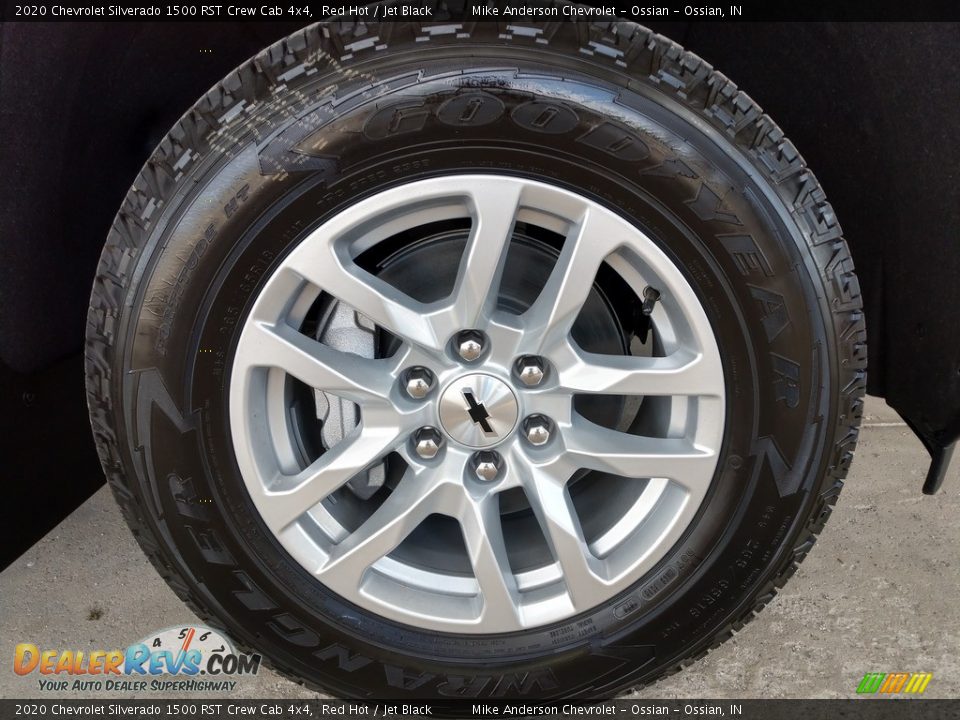 2020 Chevrolet Silverado 1500 RST Crew Cab 4x4 Red Hot / Jet Black Photo #11