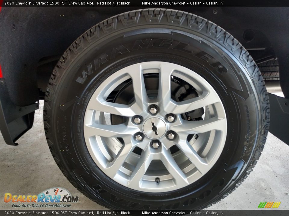 2020 Chevrolet Silverado 1500 RST Crew Cab 4x4 Red Hot / Jet Black Photo #13