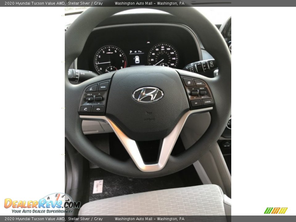2020 Hyundai Tucson Value AWD Stellar Silver / Gray Photo #13