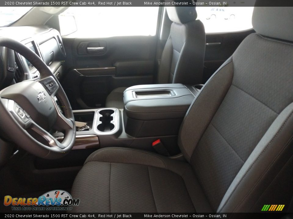 2020 Chevrolet Silverado 1500 RST Crew Cab 4x4 Red Hot / Jet Black Photo #15