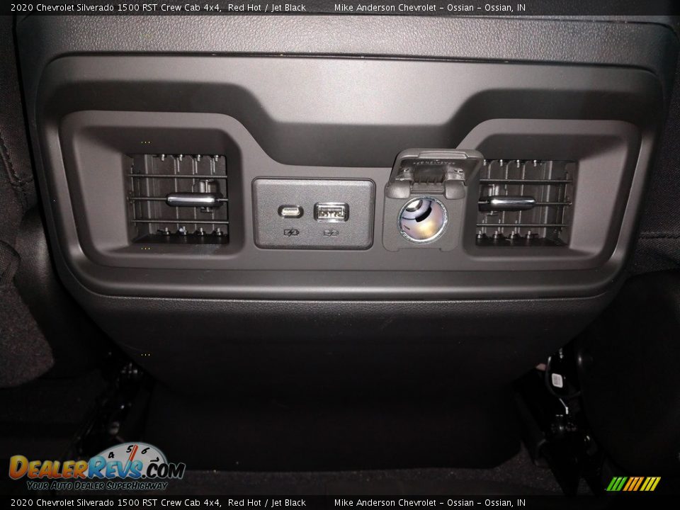 2020 Chevrolet Silverado 1500 RST Crew Cab 4x4 Red Hot / Jet Black Photo #21