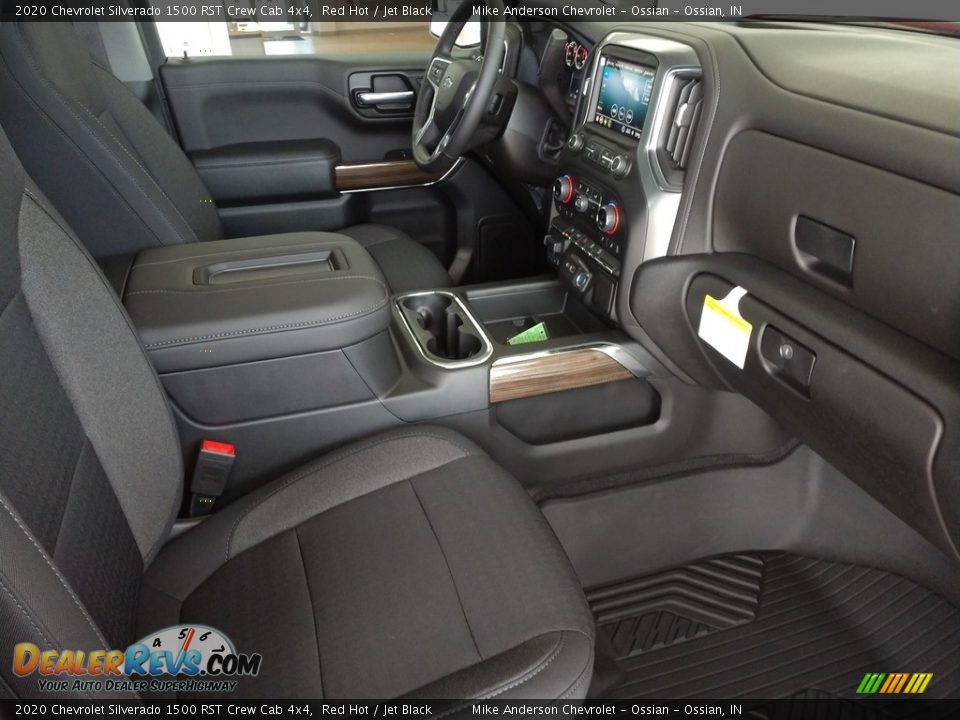 2020 Chevrolet Silverado 1500 RST Crew Cab 4x4 Red Hot / Jet Black Photo #22