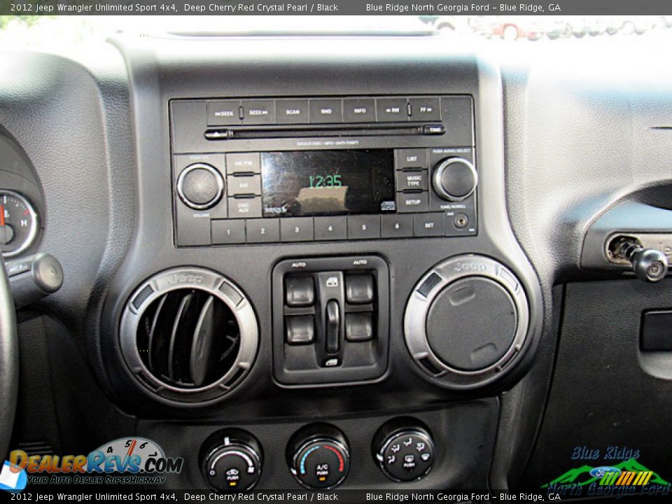 2012 Jeep Wrangler Unlimited Sport 4x4 Deep Cherry Red Crystal Pearl / Black Photo #16