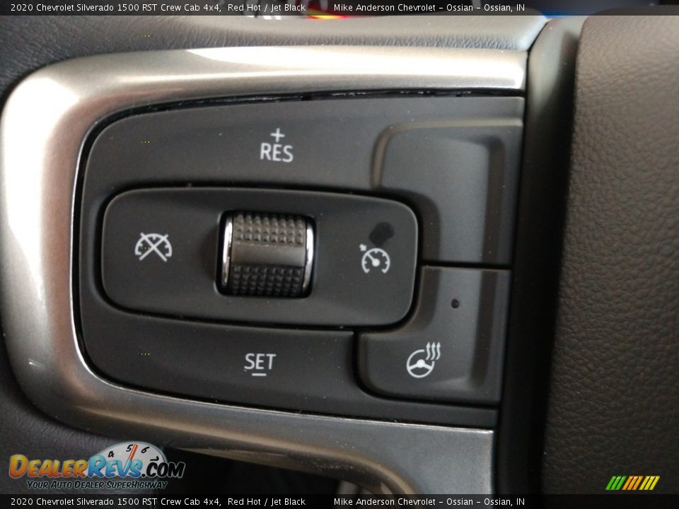2020 Chevrolet Silverado 1500 RST Crew Cab 4x4 Red Hot / Jet Black Photo #27
