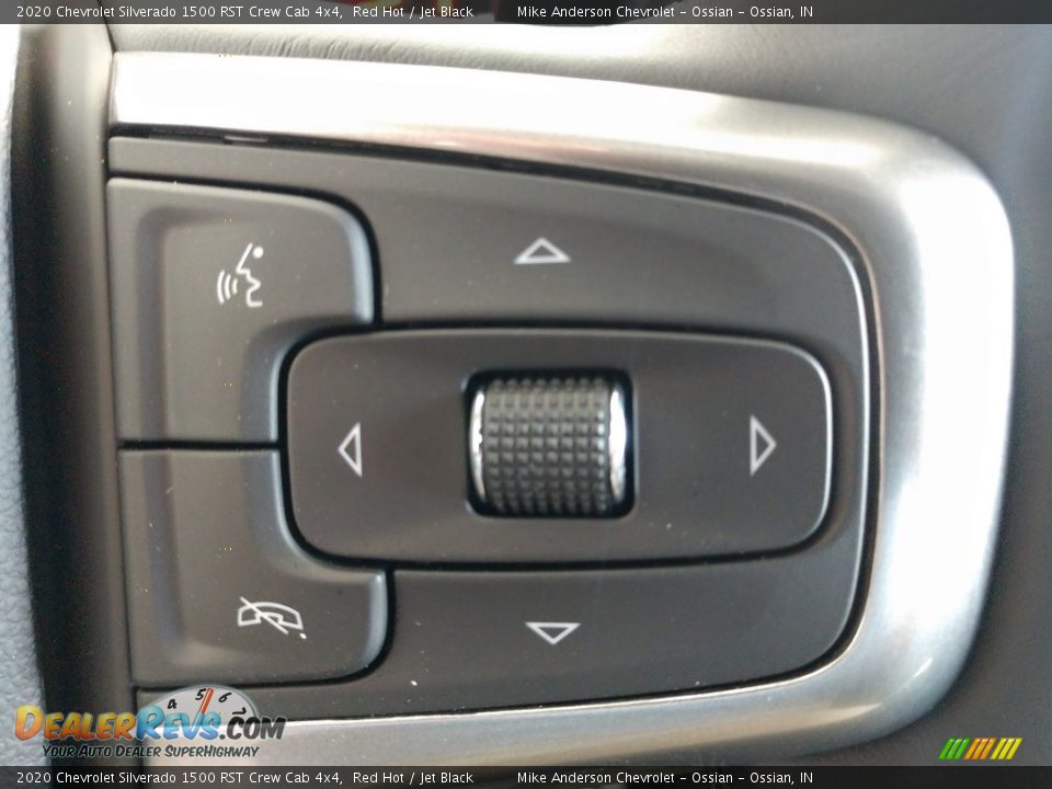 2020 Chevrolet Silverado 1500 RST Crew Cab 4x4 Red Hot / Jet Black Photo #28
