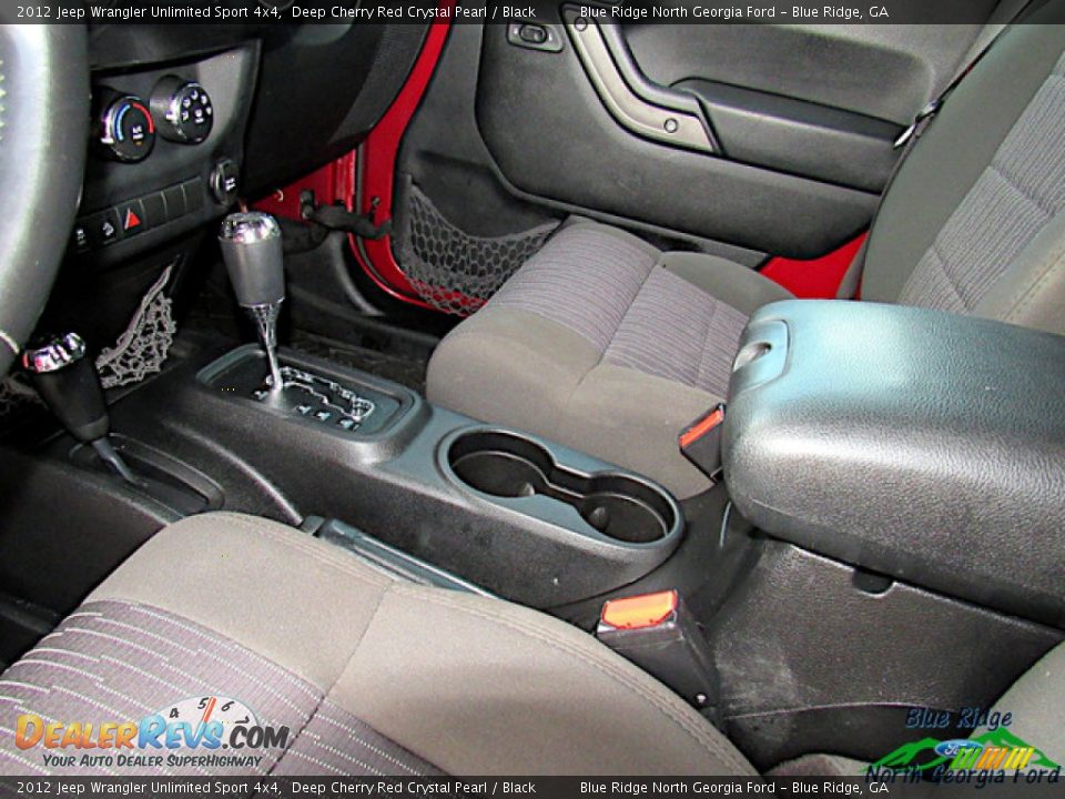 2012 Jeep Wrangler Unlimited Sport 4x4 Deep Cherry Red Crystal Pearl / Black Photo #19