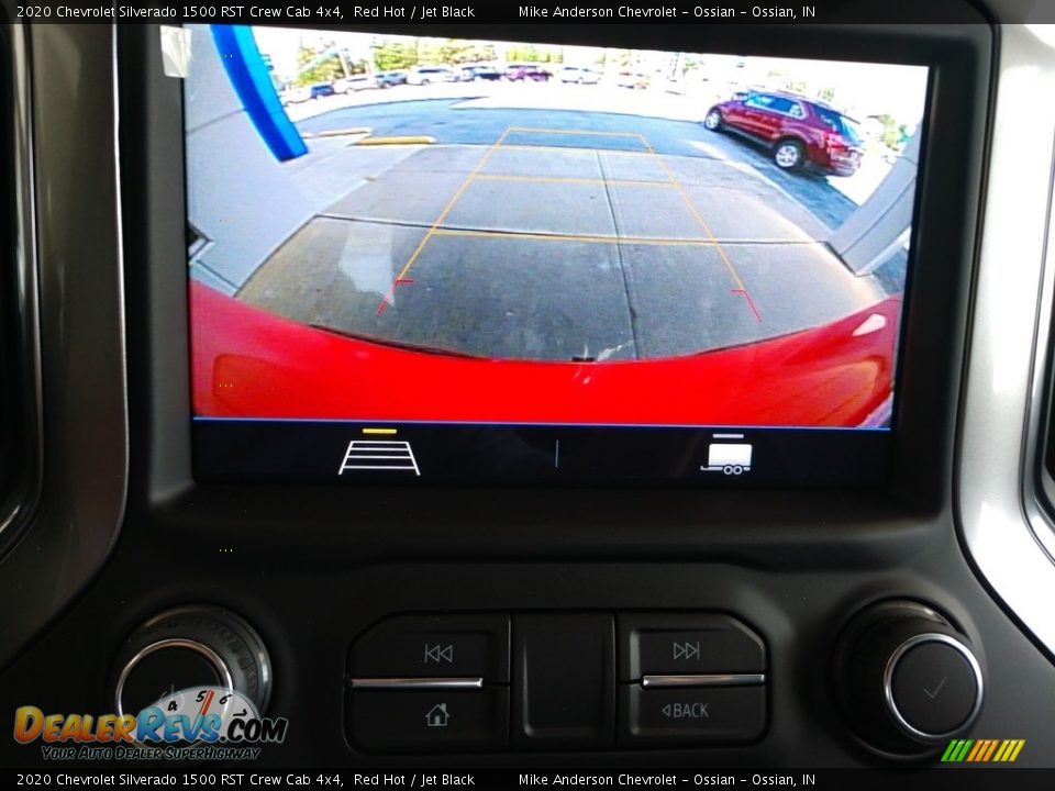 2020 Chevrolet Silverado 1500 RST Crew Cab 4x4 Red Hot / Jet Black Photo #32