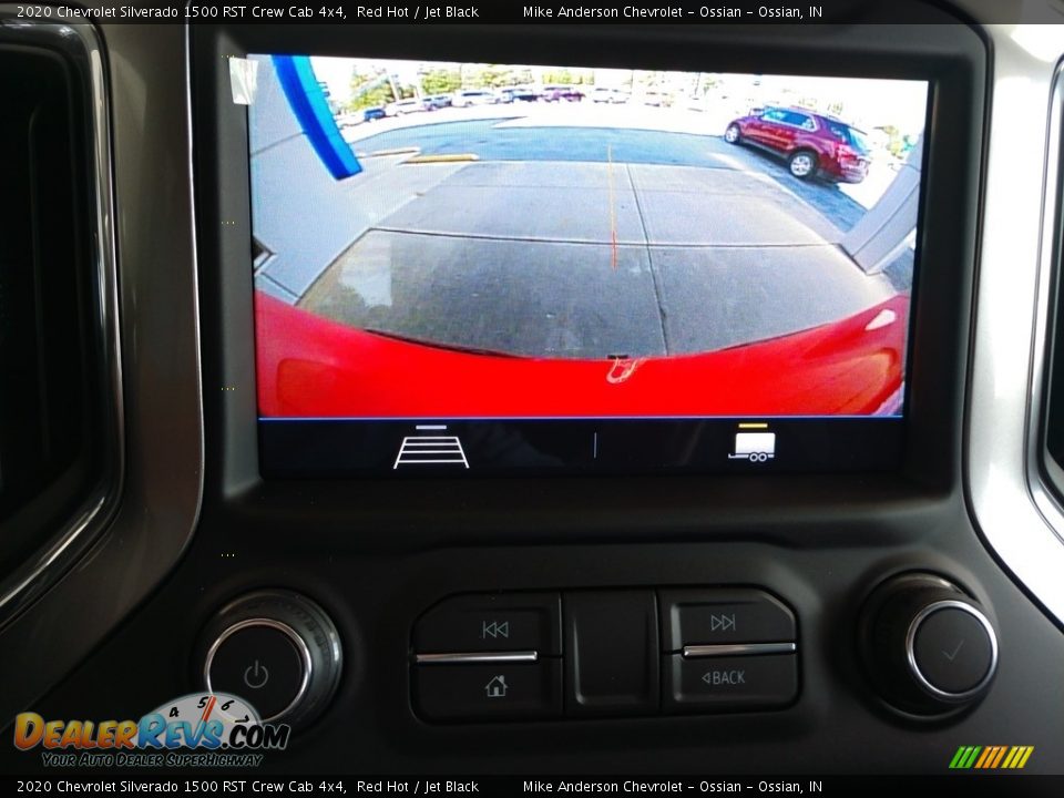 2020 Chevrolet Silverado 1500 RST Crew Cab 4x4 Red Hot / Jet Black Photo #33