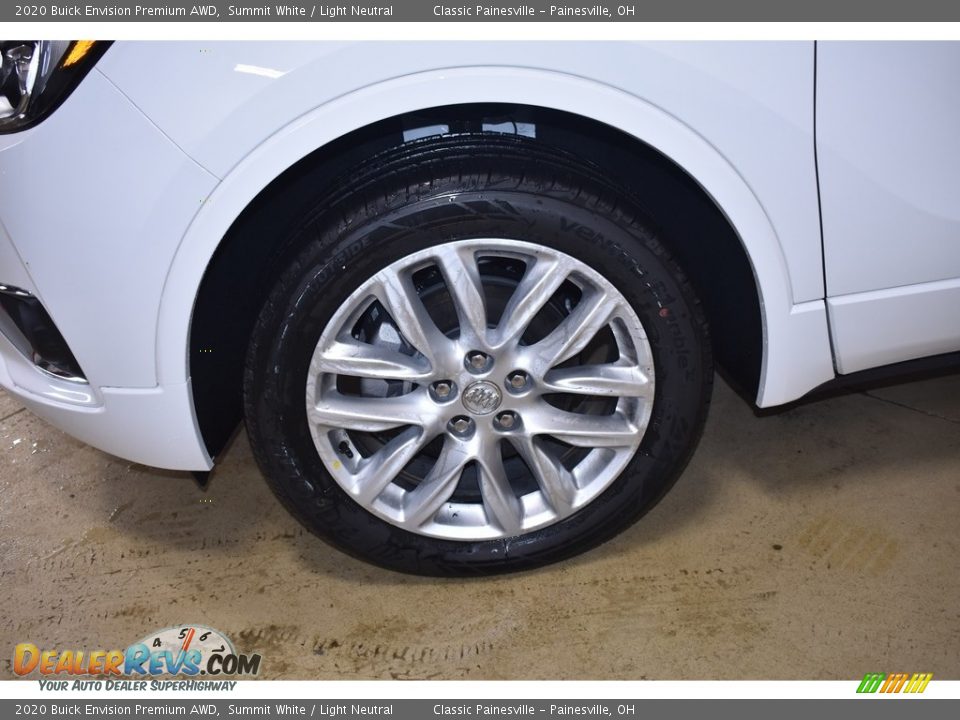 2020 Buick Envision Premium AWD Summit White / Light Neutral Photo #5