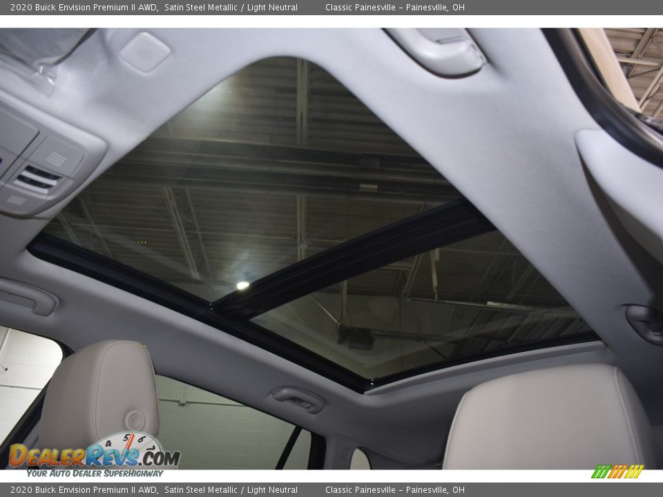 2020 Buick Envision Premium II AWD Satin Steel Metallic / Light Neutral Photo #6