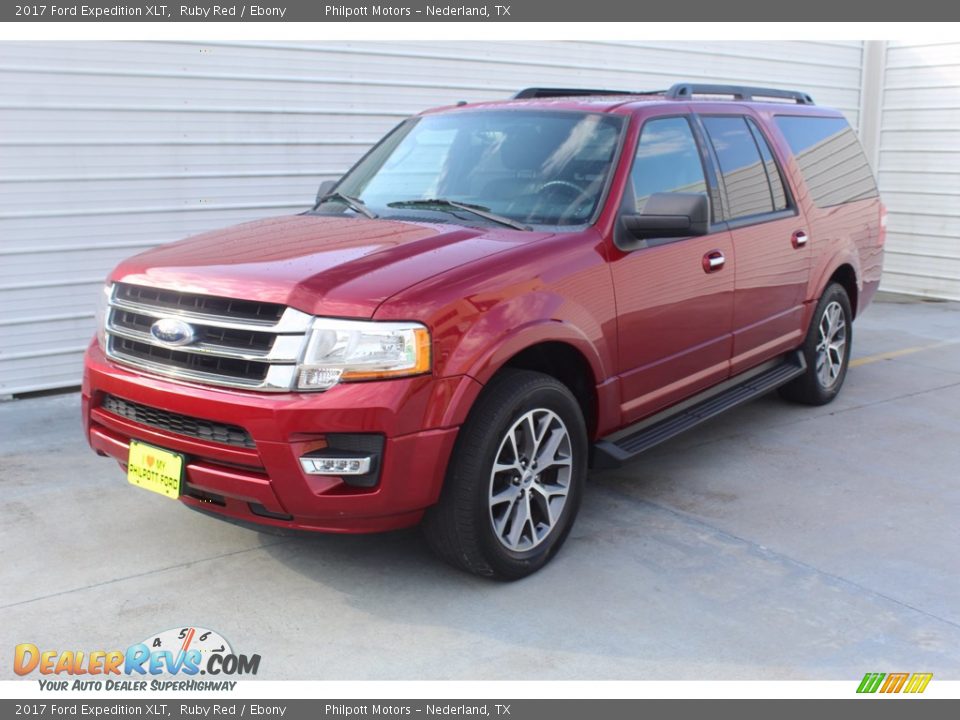 2017 Ford Expedition XLT Ruby Red / Ebony Photo #4